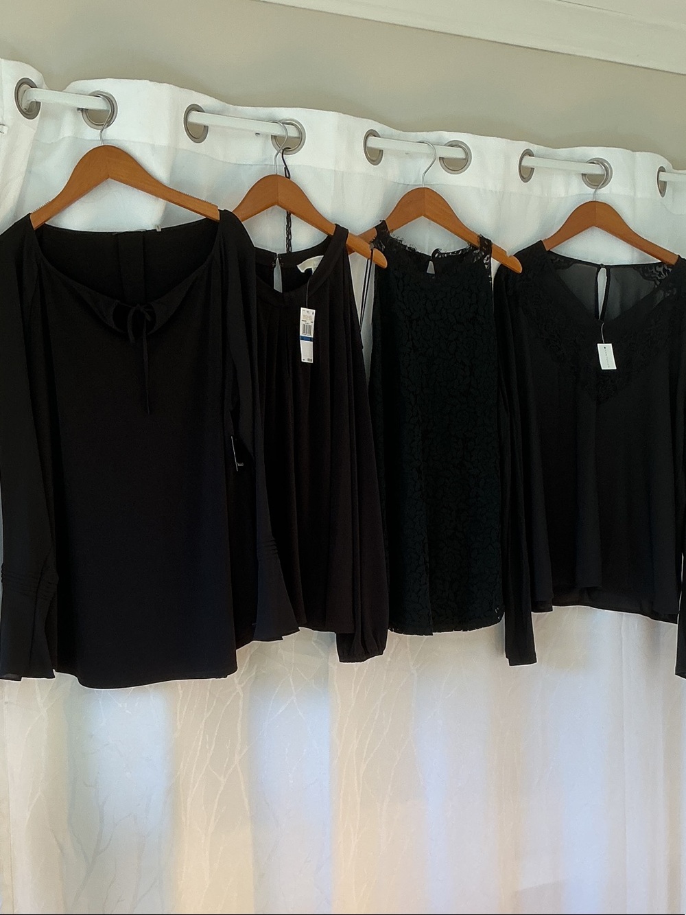 Tahari,Ann Taylor, Michael Kors & Beuyou 4 NEW BLOUSES. NWT